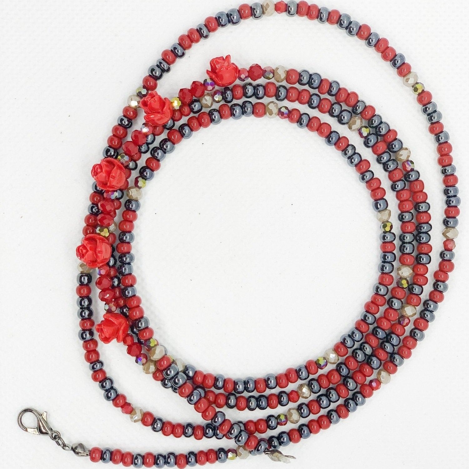 Rose Waist beads - E-monaejewels "LLC"